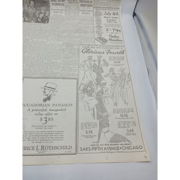 1933 Chicago Tribune Boxing Primo Carnera Wins Title French Fix Gold Navy Policy - Picture 11 of 14